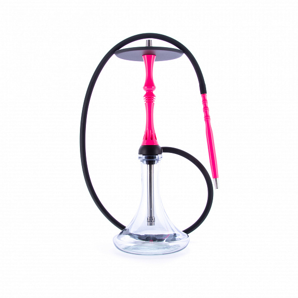Кальян Alpha Hookah Kappa Rose Fluor (Розовый, 56 см) в Луганске