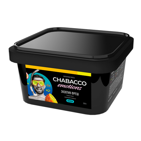 Смесь Chabacco Medium Emotions Exotic fresh (Экзотик фреш) 200 гр в Луганске