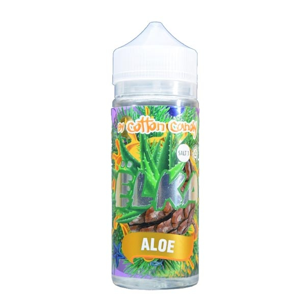 Жидкость Cotton Candy ЁLKA ALOE (Хвоя С Мятой И Алоэ) (120 мл, 0 мг/мл) в Луганске