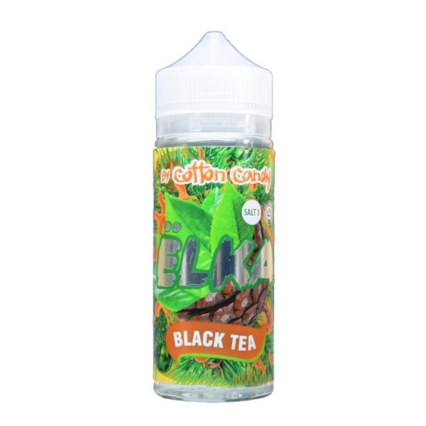 Жидкость Cotton Candy ЁLKA BLACK TEA (Хвоя С Мятой И Чёрным Чаем) (120 мл, 0 мг/мл) в Луганске