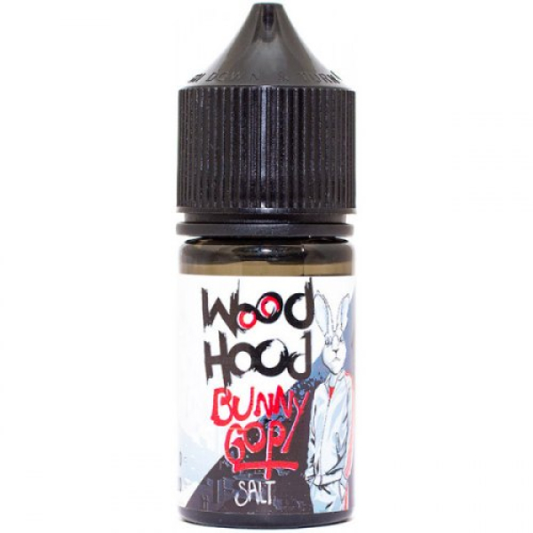Жидкость Wood Hood Bunny Gop (Малина Черника Черная Смородина Лед) (30 мл, 20 мг/мл) в Луганске