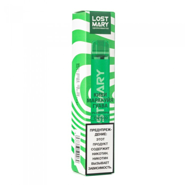 Lost Mary Kiwi Passion Fruit Guava Киви Маракуйя Гуава, 1500 тяг в Луганске