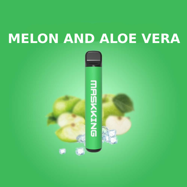 Одноразовая электронная сигарета Maskking High Pro Melon And Aloe Vera (Дыня Алоэ Вера) 1000 затяжек в Луганске