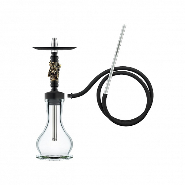 Кальян Honey Sigh Mini Dark Exclusive Samurai Серебристый (38 см) в Луганске