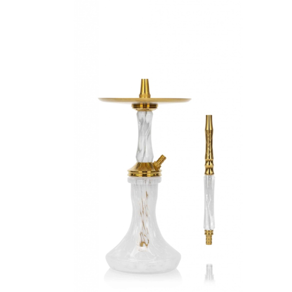 Кальян Ocean Hookah Kaif Small 2 (золотой,белый, 53 см) в Луганске