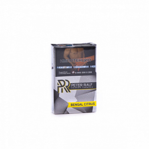 Табак Peter Ralf Bengal citrus (Лимон и Мята со Специями) 50 гр в Луганске
