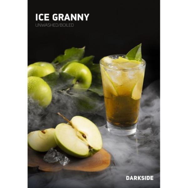 Табак Darkside Core Ice Granny (Ледяное Зеленое Яблоко) 100 гр в Луганске