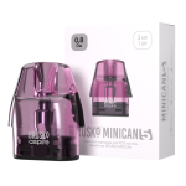 Картридж Brusko Minican 5 3 Мл 08 Ом Розовый Pink Упак. 1 Шт. в Луганске