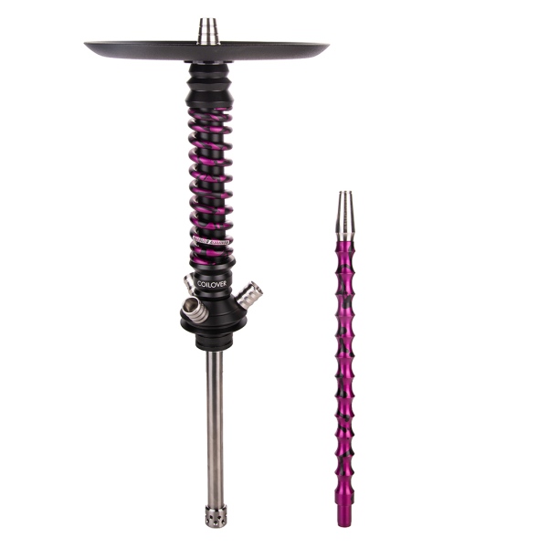 Кальян Mamay Customs Coilover Mini  Чёрный Пурпурный Сплеш в Луганске