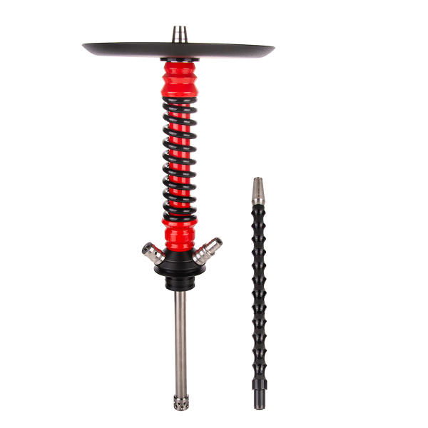 Кальян Mamay Customs Coilover Mini  Красный Чёрный в Луганске