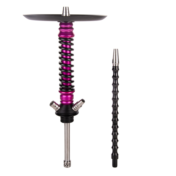 Кальян Mamay Customs Coilover Mini  Розовый Лак Чёрный в Луганске