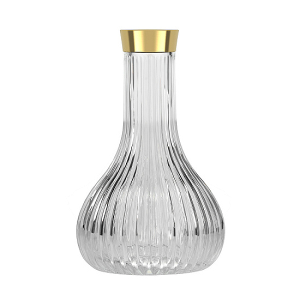 Колба Alpha Hookah Drop Twistlock На Резьбе Прозрачная  Gold в Луганске