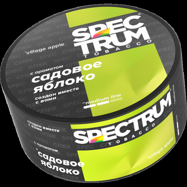 Табак Spectrum Medium Line Village Apple 25 грамм в Луганске