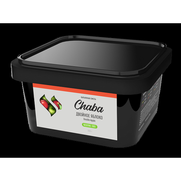 Безникотиновая смесь Chaba Double Apple Двойное Яблоко 200 грамм в Луганске