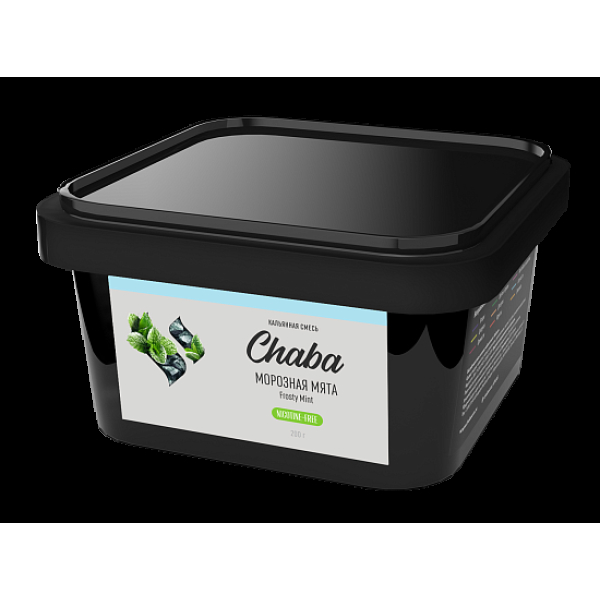 Безникотиновая смесь Chaba Frosty Mint Морозная Мята 200 грамм в Луганске