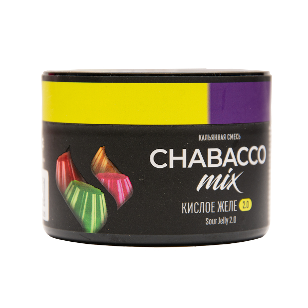 Бестабачная смесь Chabacco Mix Medium Sour Jelly 2.0 50 грамм в Луганске