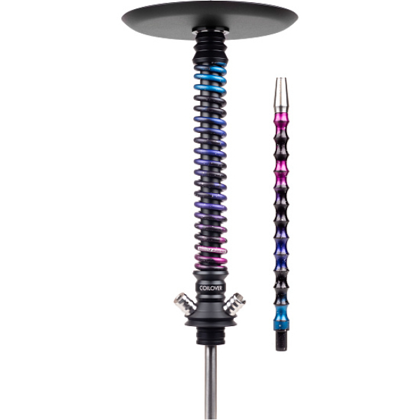 Кальян Mamay Customs Coilover Big Anod Черный Мат Dark Space в Луганске