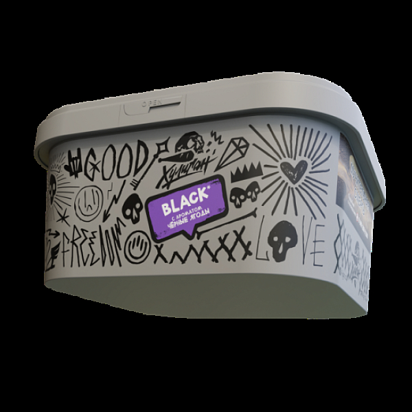 Табак Хулиган Black Черные Ягоды 200 грамм в Луганске