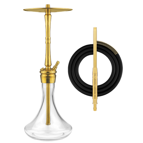 Кальян Hoob Go Pro Gold Фурнитура Gold Prima Быстросъёмное Блюдце в Луганске