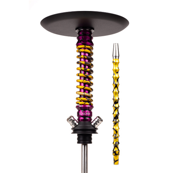 Кальян Mamay Customs Coilovers Mini Special Anod Purple Splash Gold Splash в Луганске