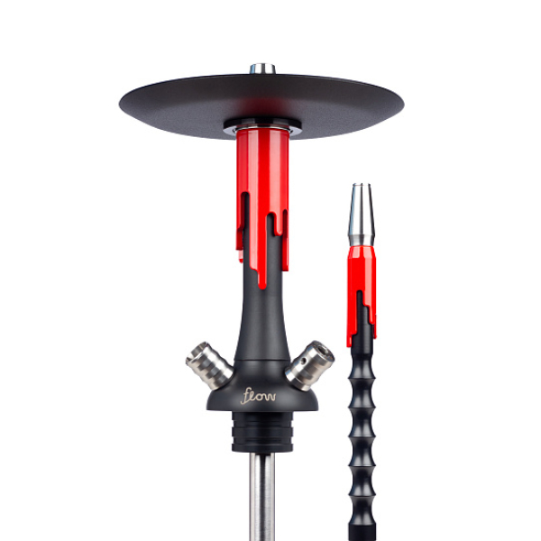 Кальян Mamay Customs Flow Черный Матовый Красный Глянец в Луганске