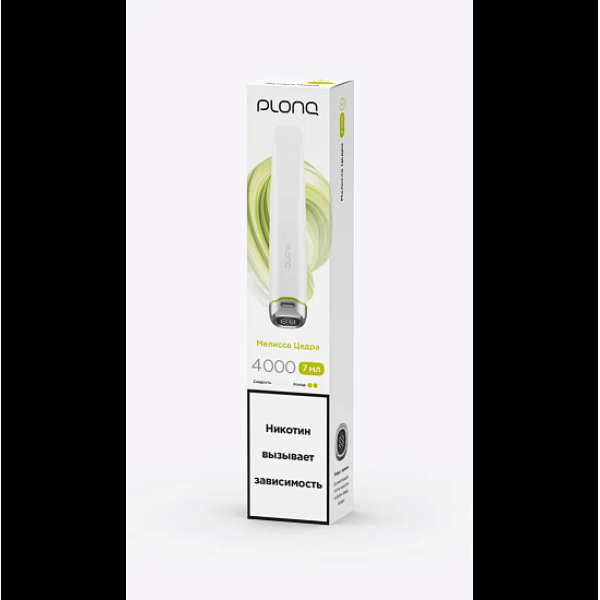Электронка Plonq Plus Pro 4000 Мелиcса Цедра 4000 затяжек в Луганске