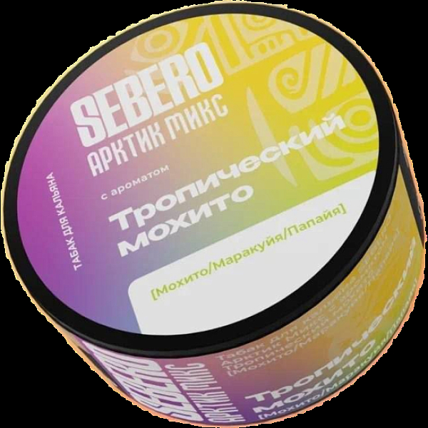Табак Sebero Арктик Микс Тропический Мохито Мохито Маракуйя Папайя 100 грамм в Луганске