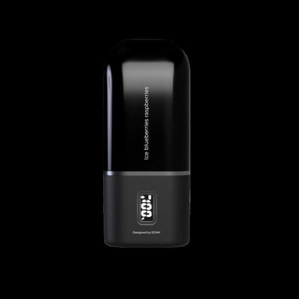 Электронка Soak 13 Ice Blueberries Raspberries Ледяная Черника Малина 13000 затяжек в Луганске